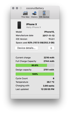 iphonex电池(iphonex电池百分比怎么显示)